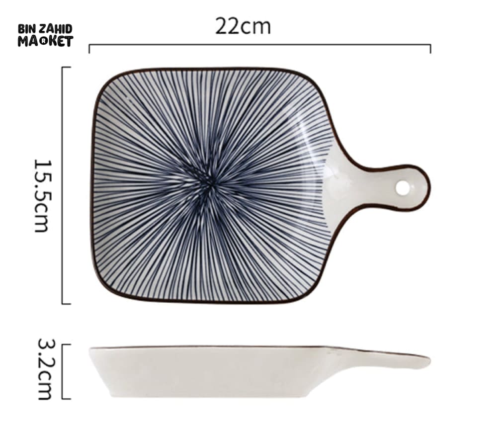 CERAMIC SERVER PLATES