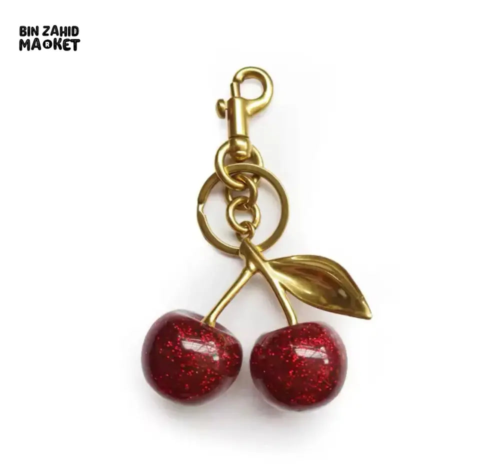 CHERRY KEYCHAIN