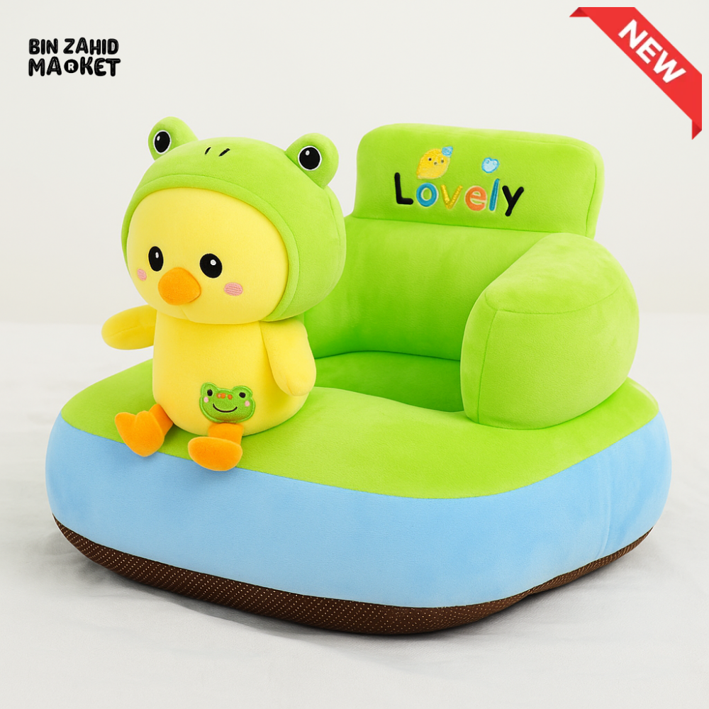 CHILDPLUSH ANIMAL FACE STUFF SOFA DUCK