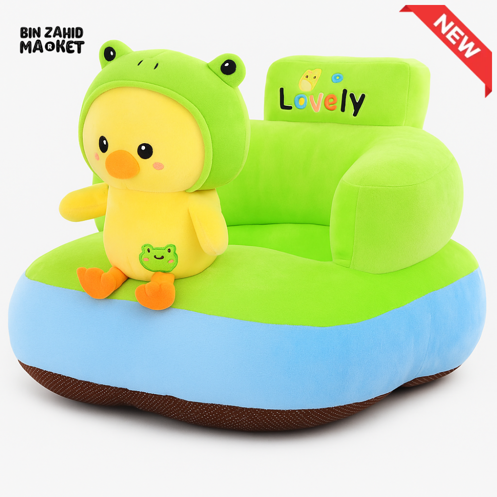 CHILDPLUSH ANIMAL FACE STUFF SOFA DUCK