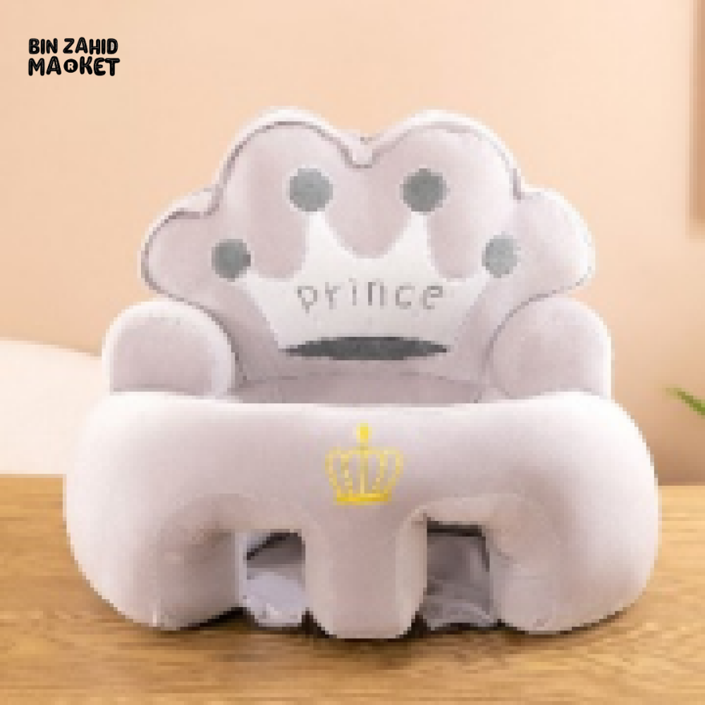 CHILDPLUSH ROYAL TOY BAR RATTLE STUFF SEAT GRAY