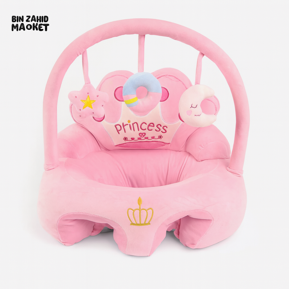 CHILDPLUSH ROYAL TOY BAR RATTLE STUFF SEAT PINK