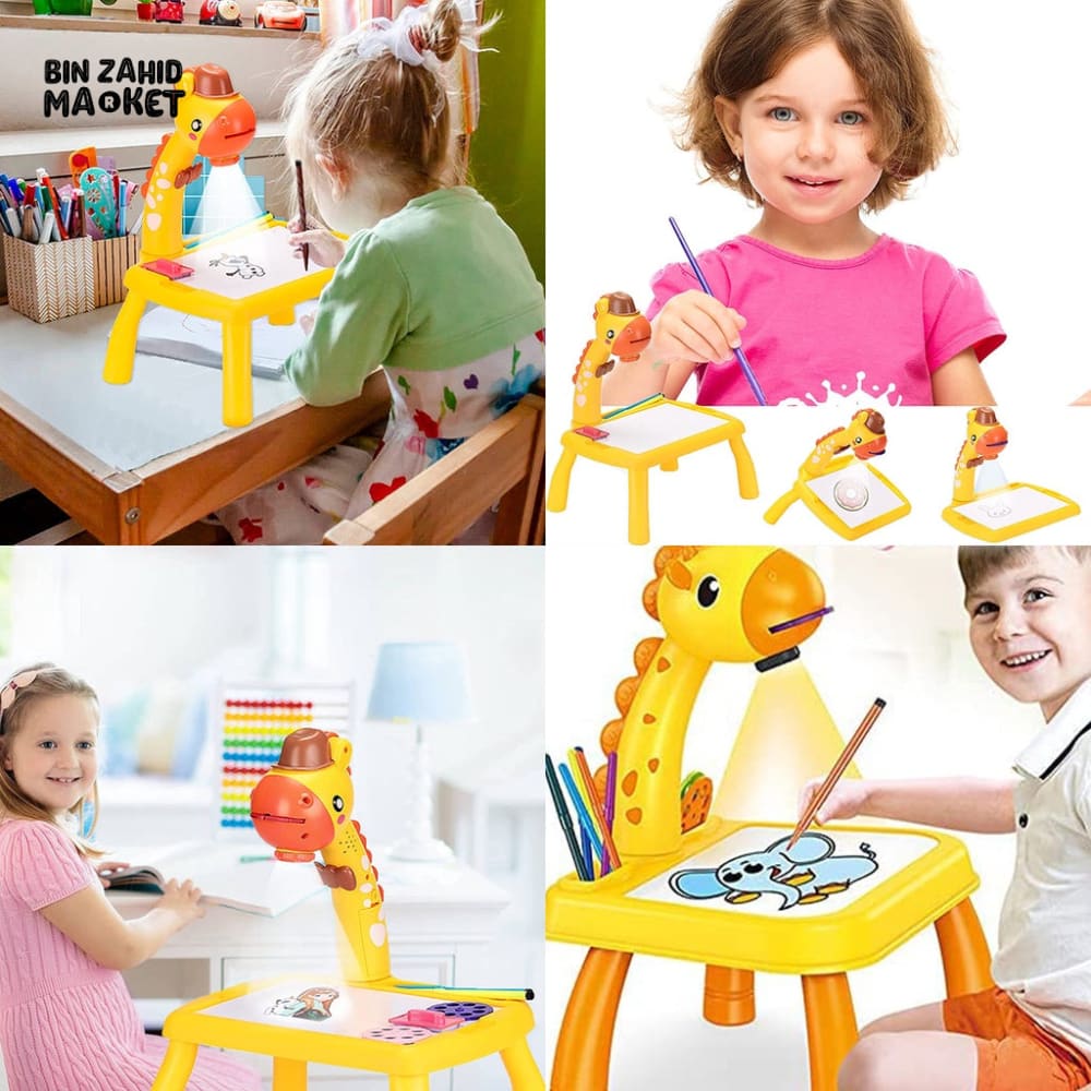 CHILDREN GIRAFFE PROJECTION DRAWING BOARD