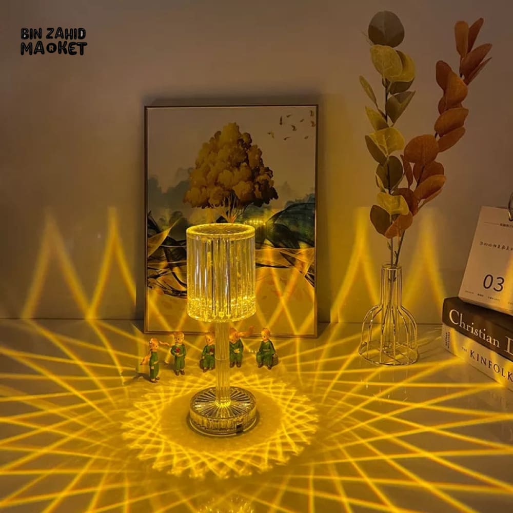 COLOR CHANGING CRYSTAL LAMP