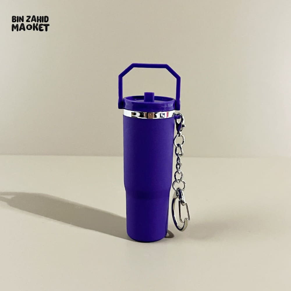 COLORFUL MINI TRAVEL CUP KEYCHAIN – COLLAPSIBLE PORTABLE WATER CUP FOR OUTDOOR & DAILY USE