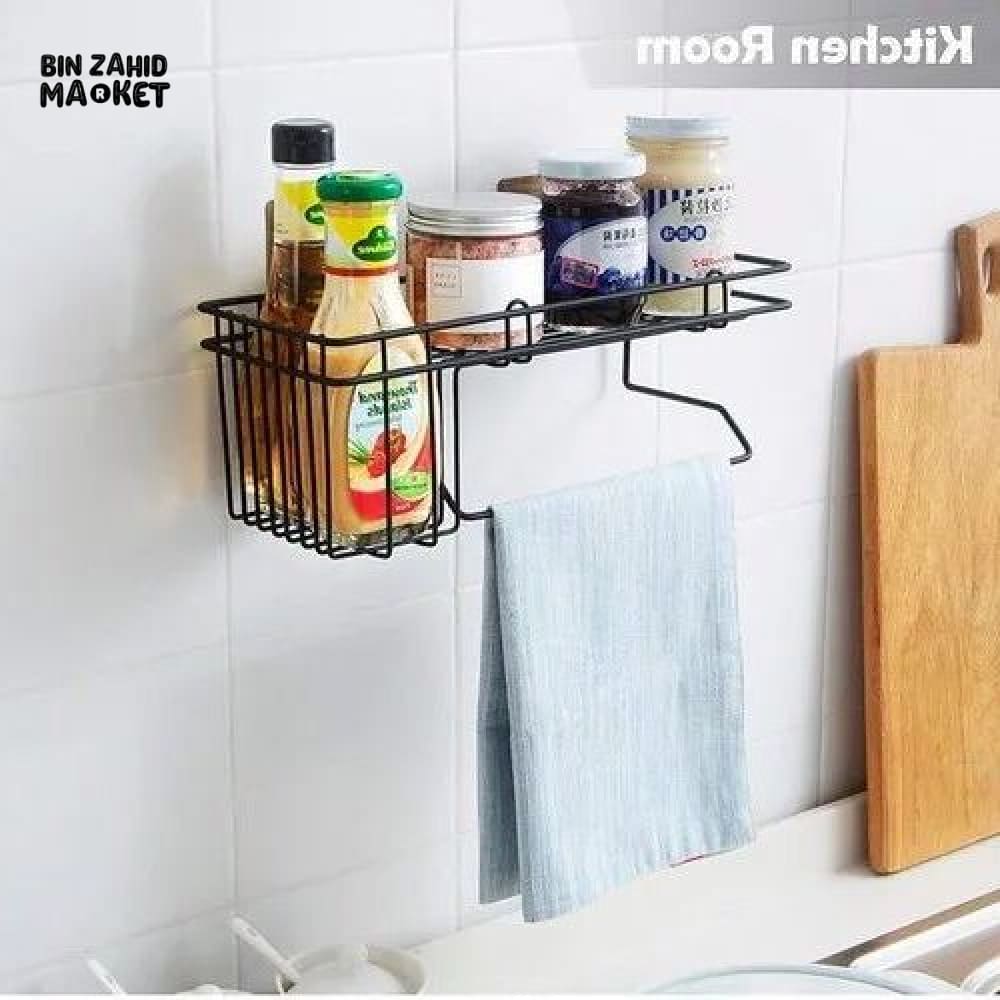 CONVENIENT BATHROOM WALL CADDY