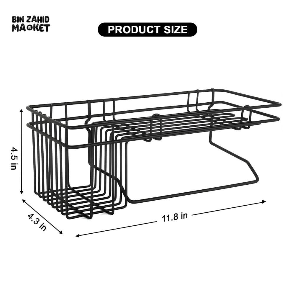 CONVENIENT BATHROOM WALL CADDY