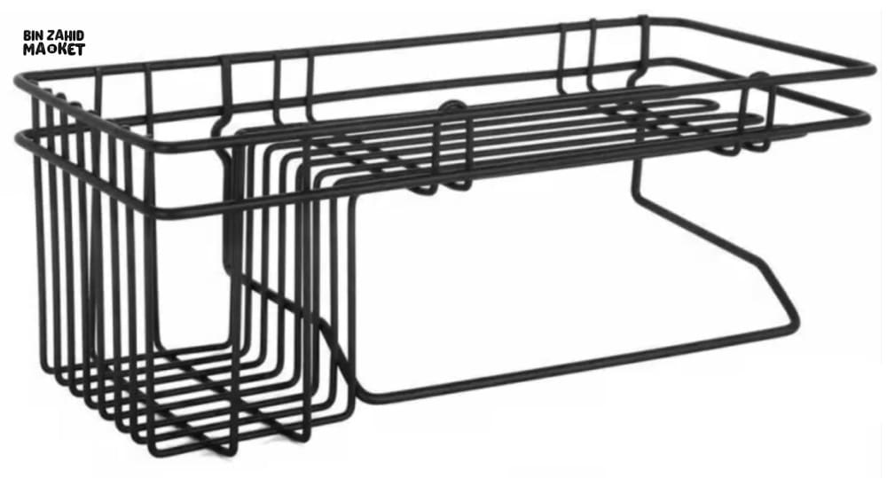 CONVENIENT BATHROOM WALL CADDY