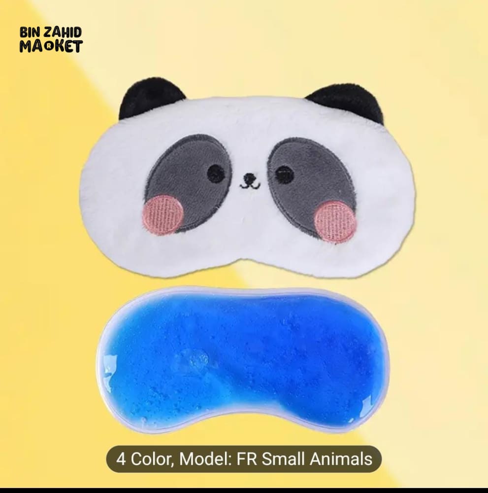 COOLING SLEEP MASK WITH ICE GEL – LIGHT BLOCKING EYE COVER