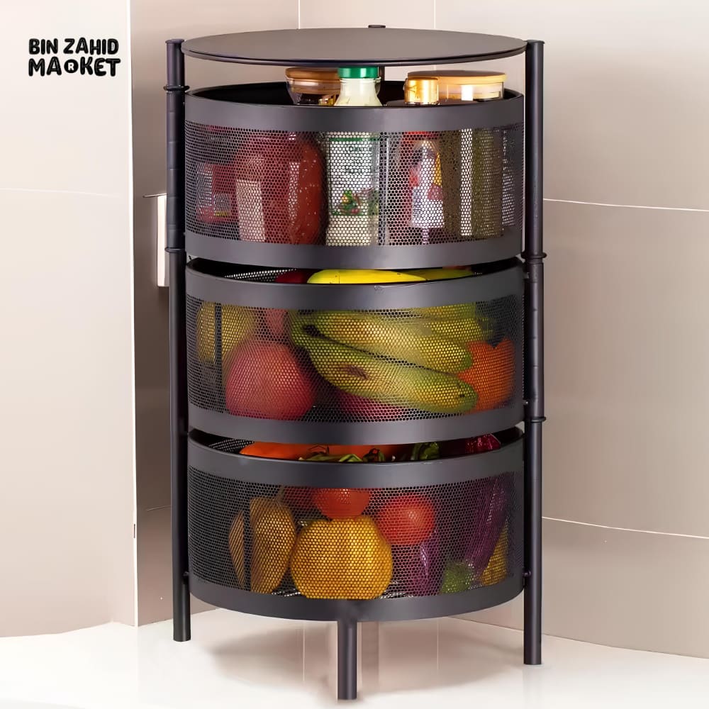 COUNTER-TOP VEGETABLE METAL TROLLEY BY MATRIX