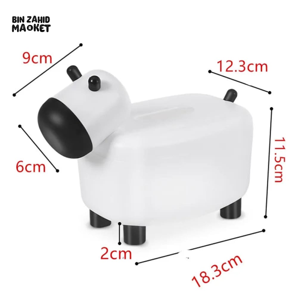 COW TISSUE HOLDER + TOOTHPICK HOLDER