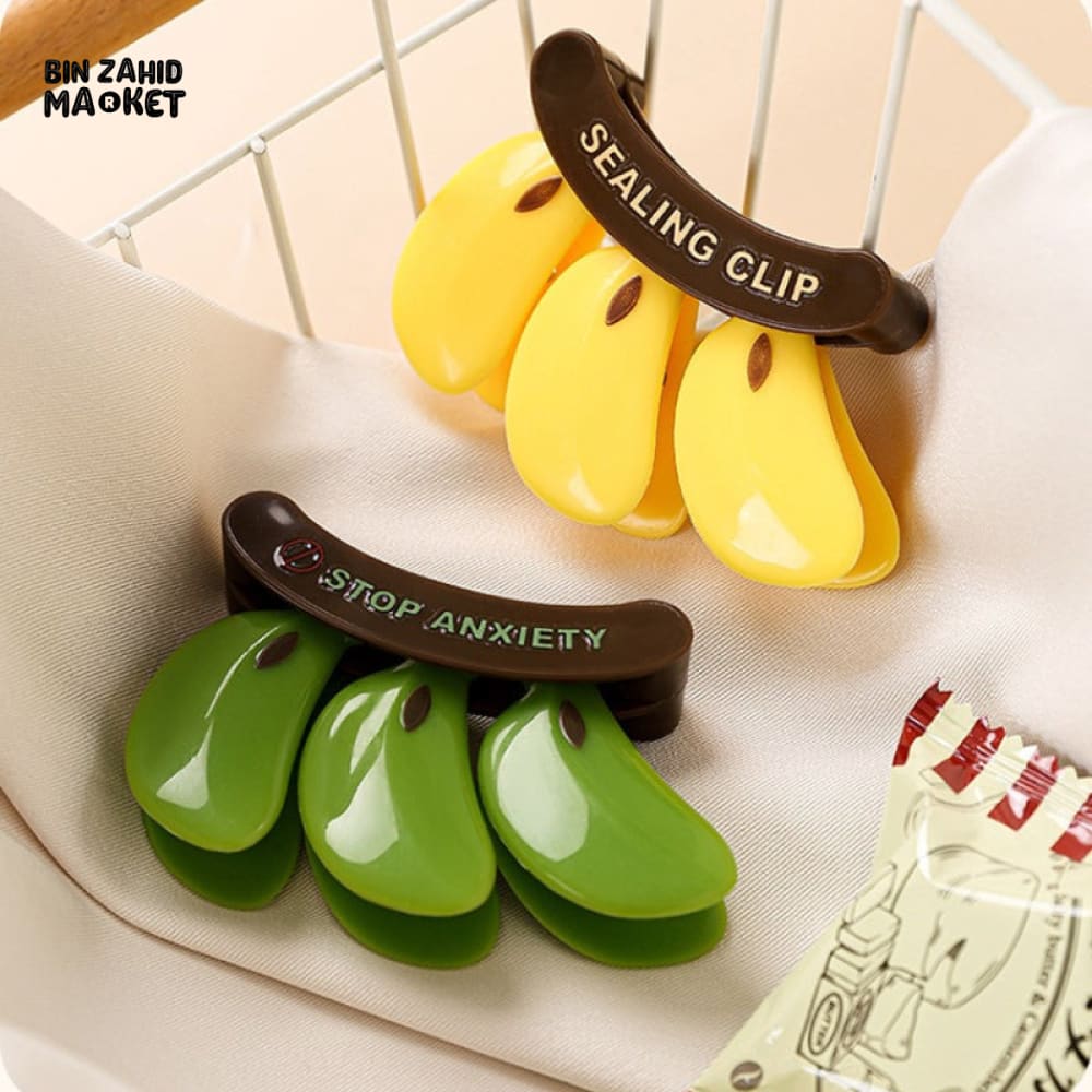 CREATIVE BANANA MAGNETIC FOOD SEALING CLIP