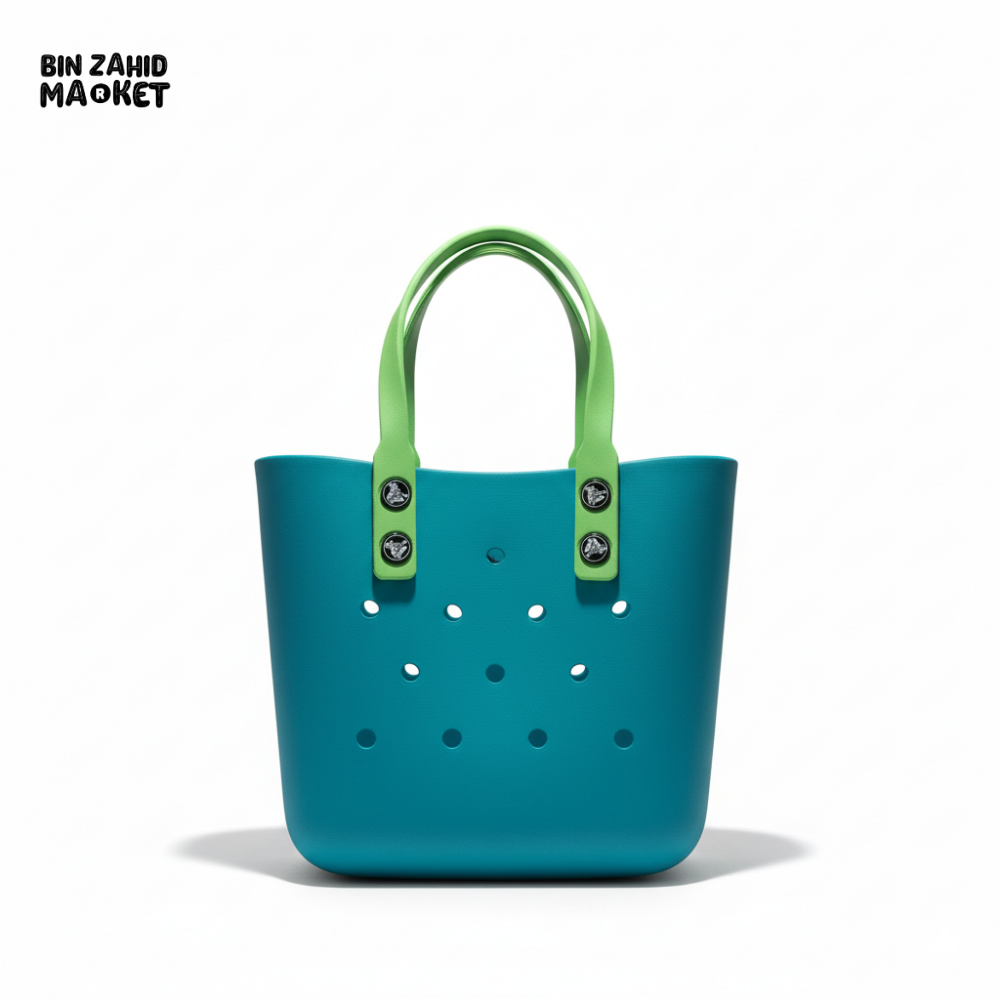 CROCS VITANGE TOTE HAND BAG EXCLUSIVE - GREEN