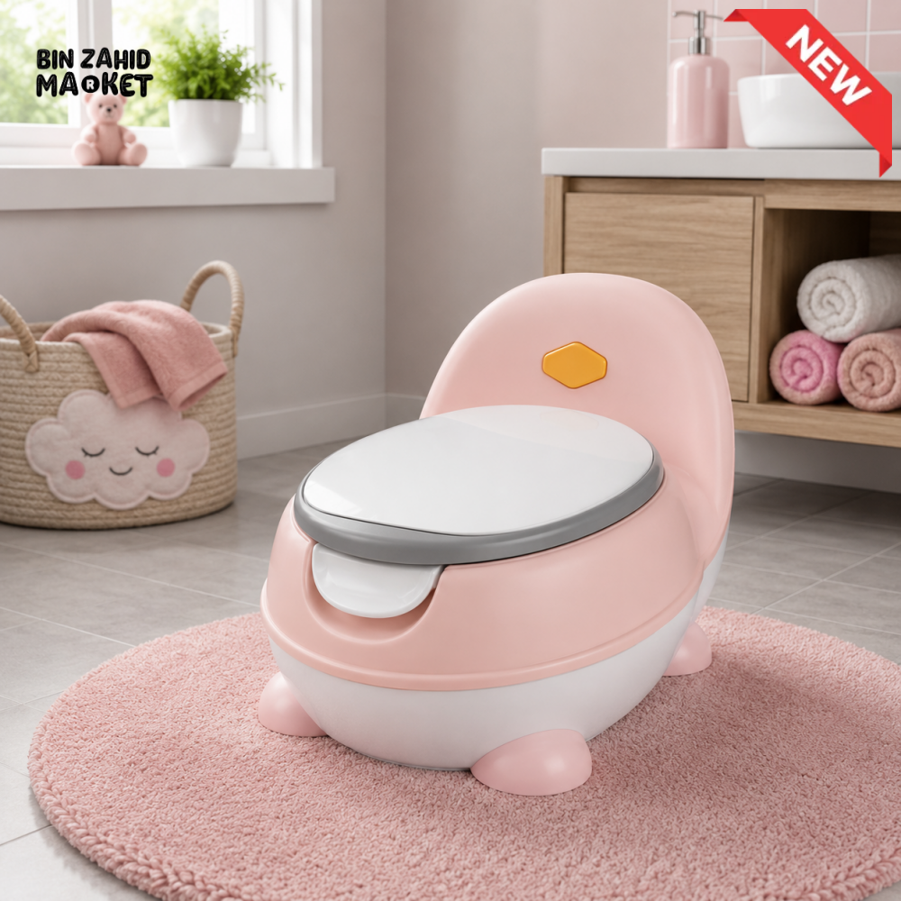 CUTE BABY POTTY TRAINING TOILET SEAT - PINK
