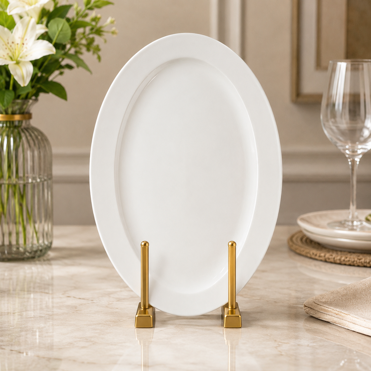 WINSOR ENGLAND OVAL SERVING PLATTER