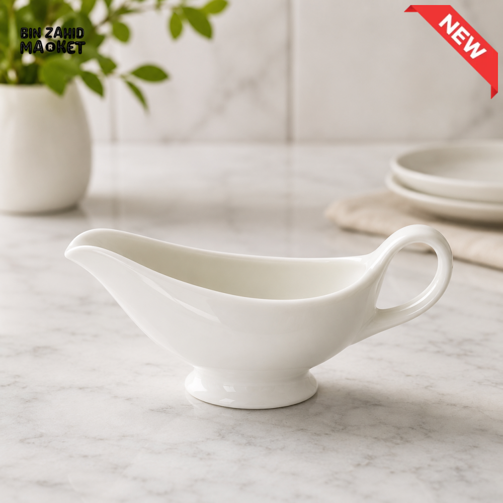 DANNY HOME 230ML PORCELAIN GRAVY BOAT – BW20-82