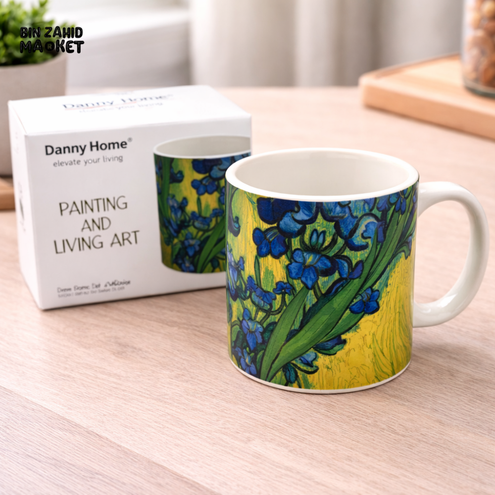 DANNY HOME 350ML CERAMIC ART MUG -BZ01-25