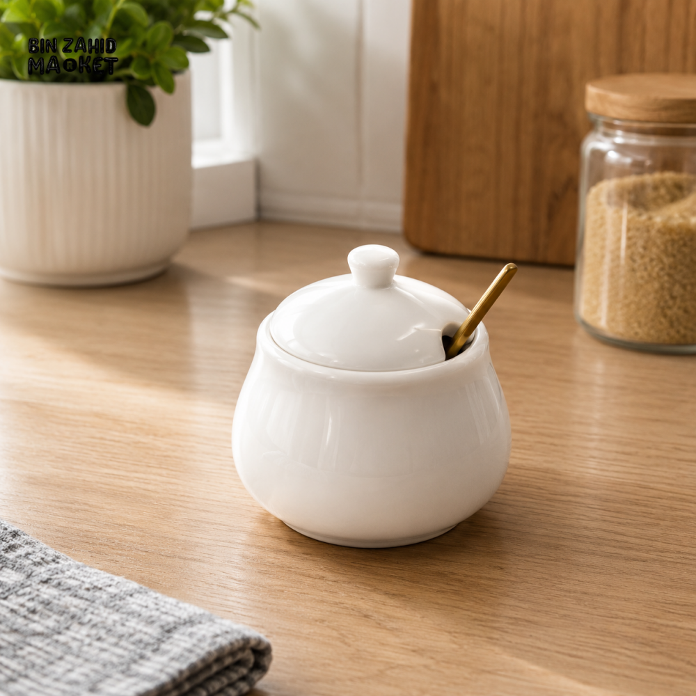 DANNY HOME 350ML OPAL GLASS SUGAR POT – BW20-12/1C