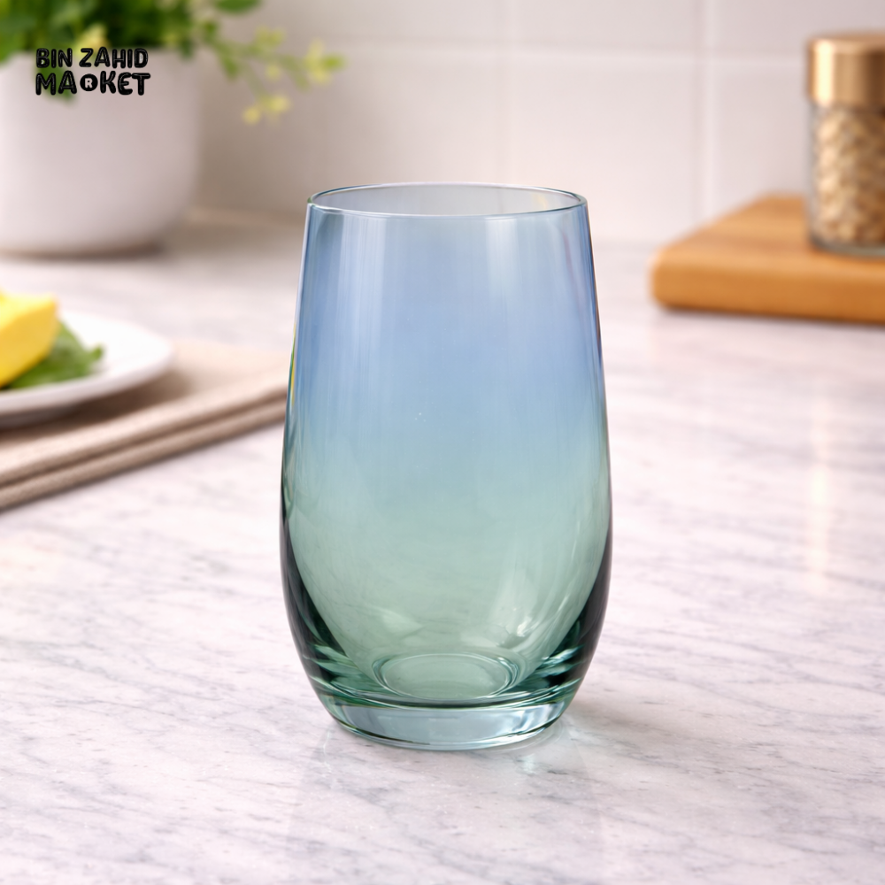 DANNY HOME 410ML OMBRE GLASS 6PIECE TUMBLER SET -CB08-07