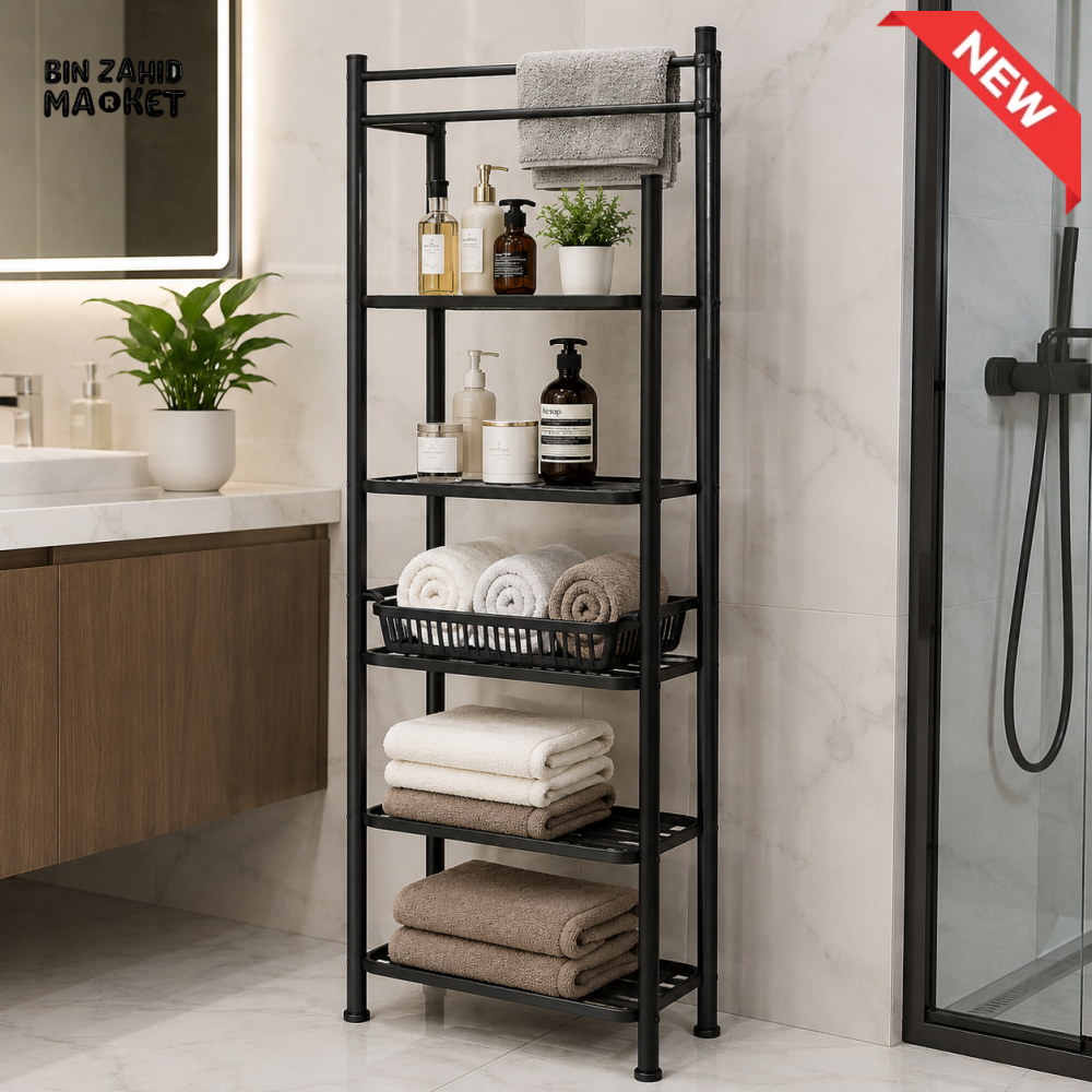 DANNY HOME 5-TIER METAL STORAGE RACK SHELVING UNIT – ZYB161