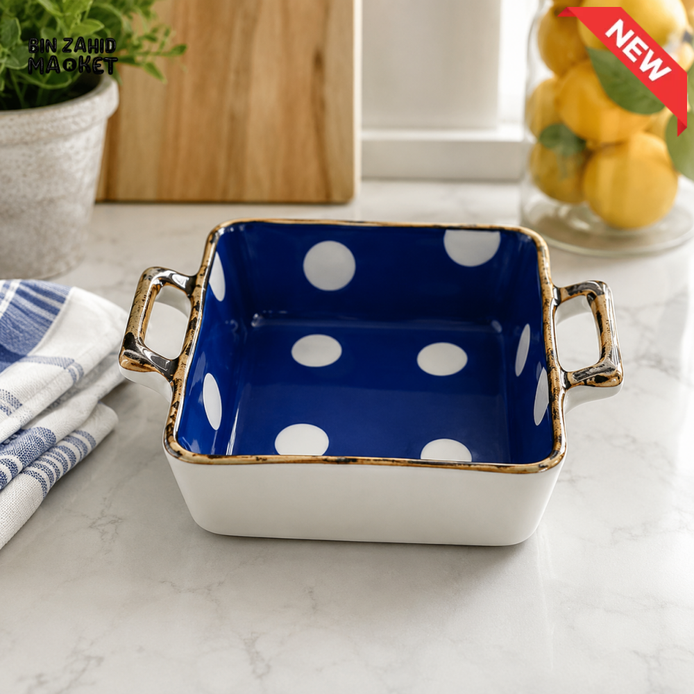 DANNY HOME 7’’ PORCELAIN BAKEWARE DISH – CZT06-48