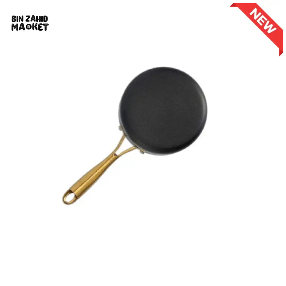 DANNY HOME ALUMINUM NON STICK FRYING PAN WITH GOLD HANDLE – PREMIUM KITCHEN COOKWARE 22CM FP002