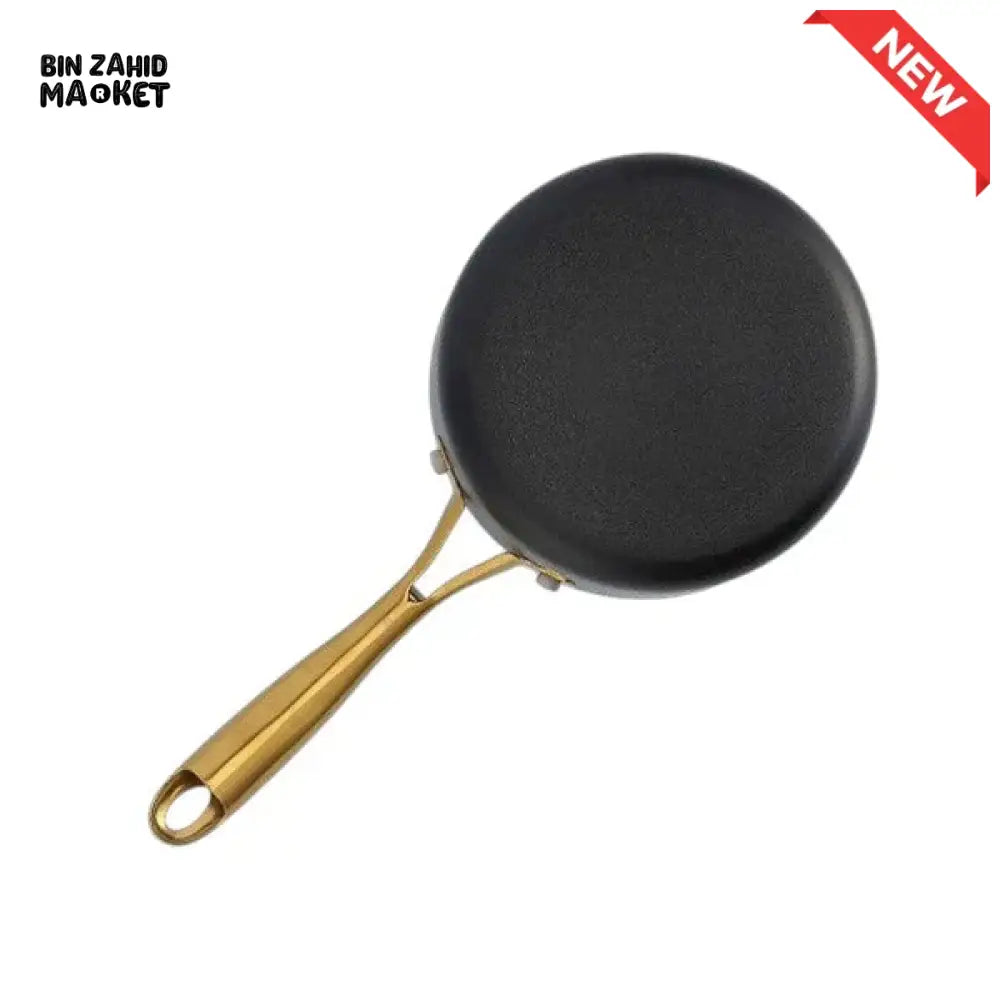 DANNY HOME ALUMINUM NON STICK FRYING PAN WITH GOLD HANDLE – PREMIUM KITCHEN COOKWARE 28CM FP002
