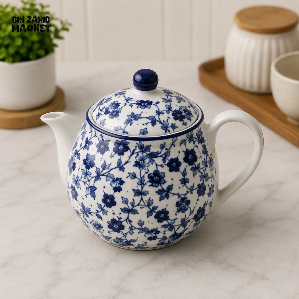 DANNY HOME BLUE CHINTZ TEA POT - 500ML