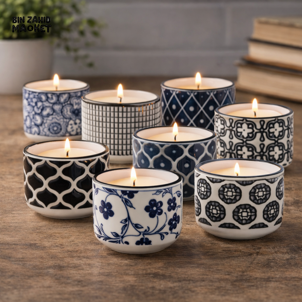 DANNY HOME CERAMIC CANDLE HOLDER -ZT001
