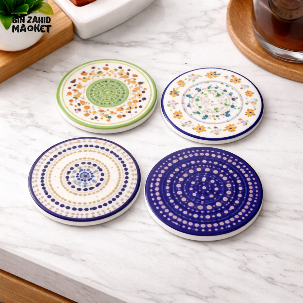 DANNY HOME COLORFUL HEAT RESISTANT TABLE DRINK MATS -2020-9