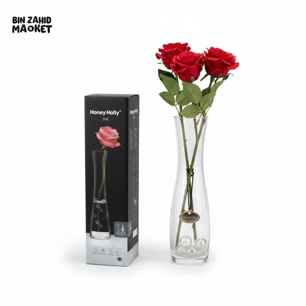 DANNY HOME GLASS VASE 4.2X27.1X7.8CM – CB-31 Danny Home Vases