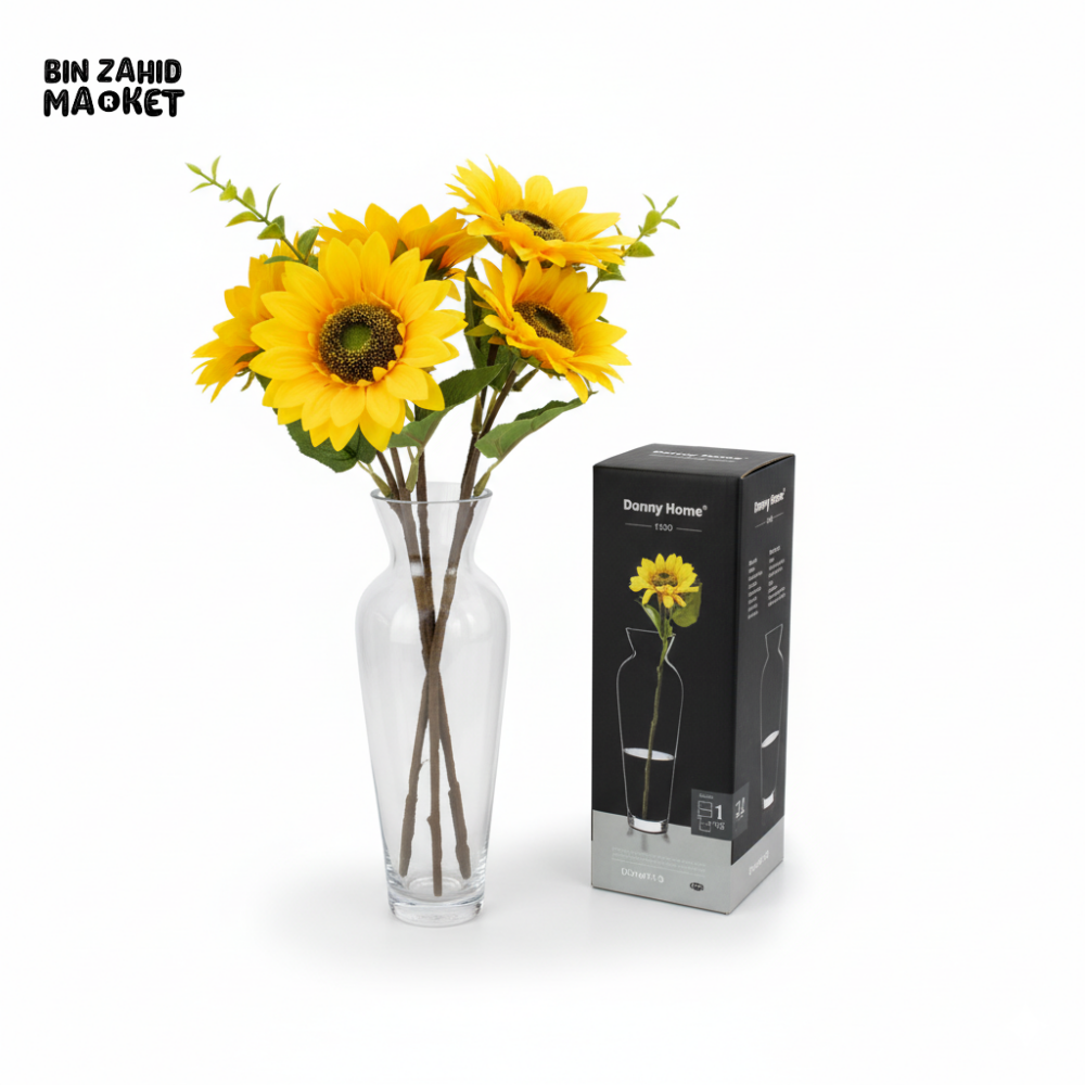 DANNY HOME GLASS VASE 6.6X25.2X9.2CM – CB-46 Danny Home Vases