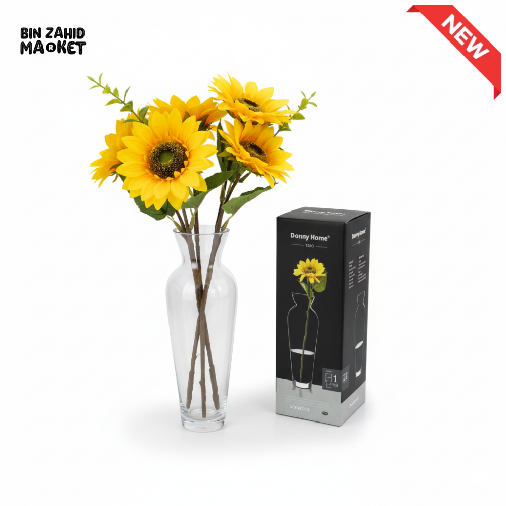 DANNY HOME GLASS VASE 6.6X25.2X9.2CM – CB-46 Danny Home Vases