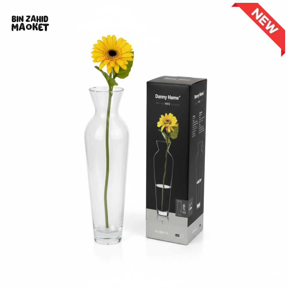 DANNY HOME GLASS VASE 6.7X20.2X8.5CM – CB-47 Danny Home Vases
