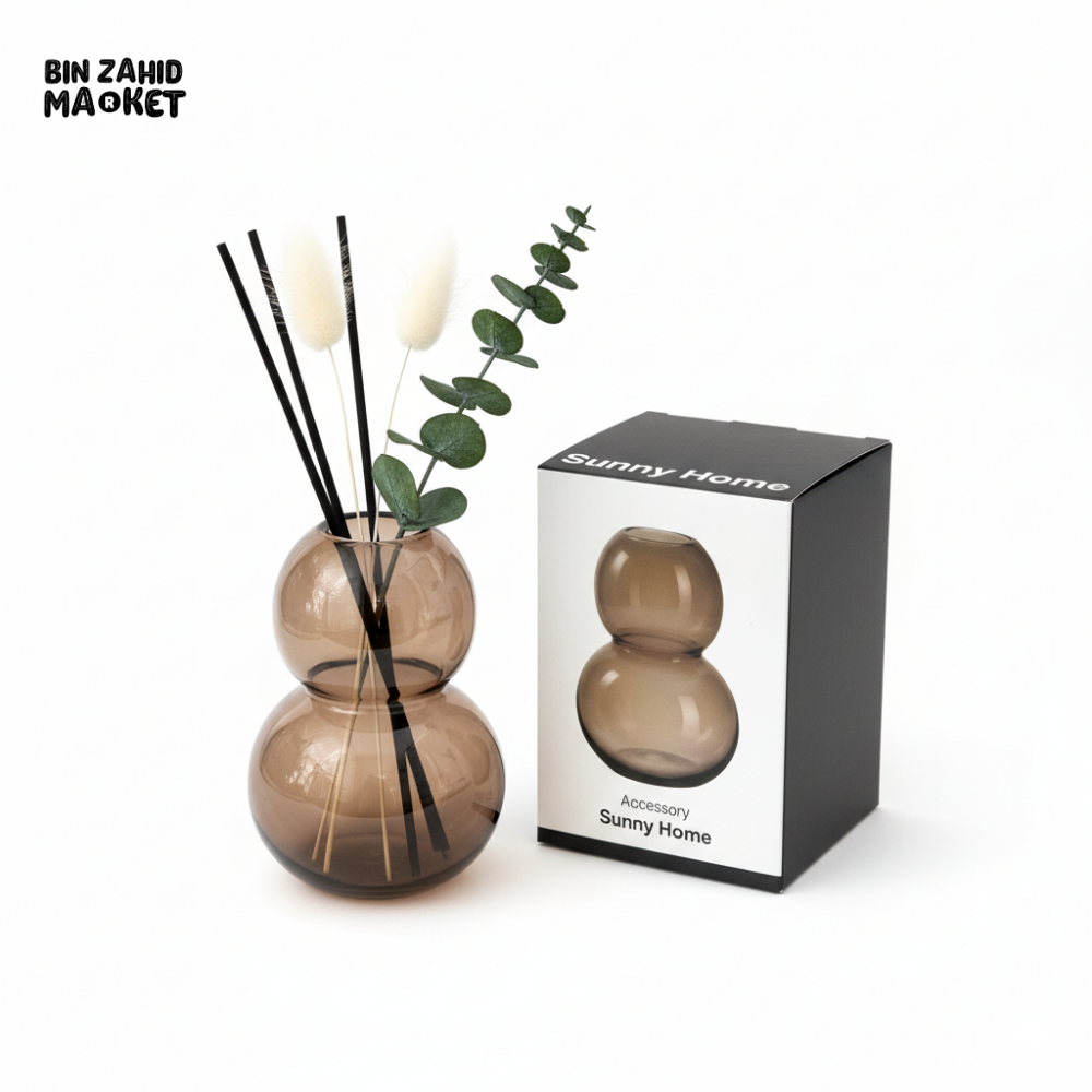 DANNY HOME GLASS VASE 6X19X14CM – CB-104 Danny Home Vases