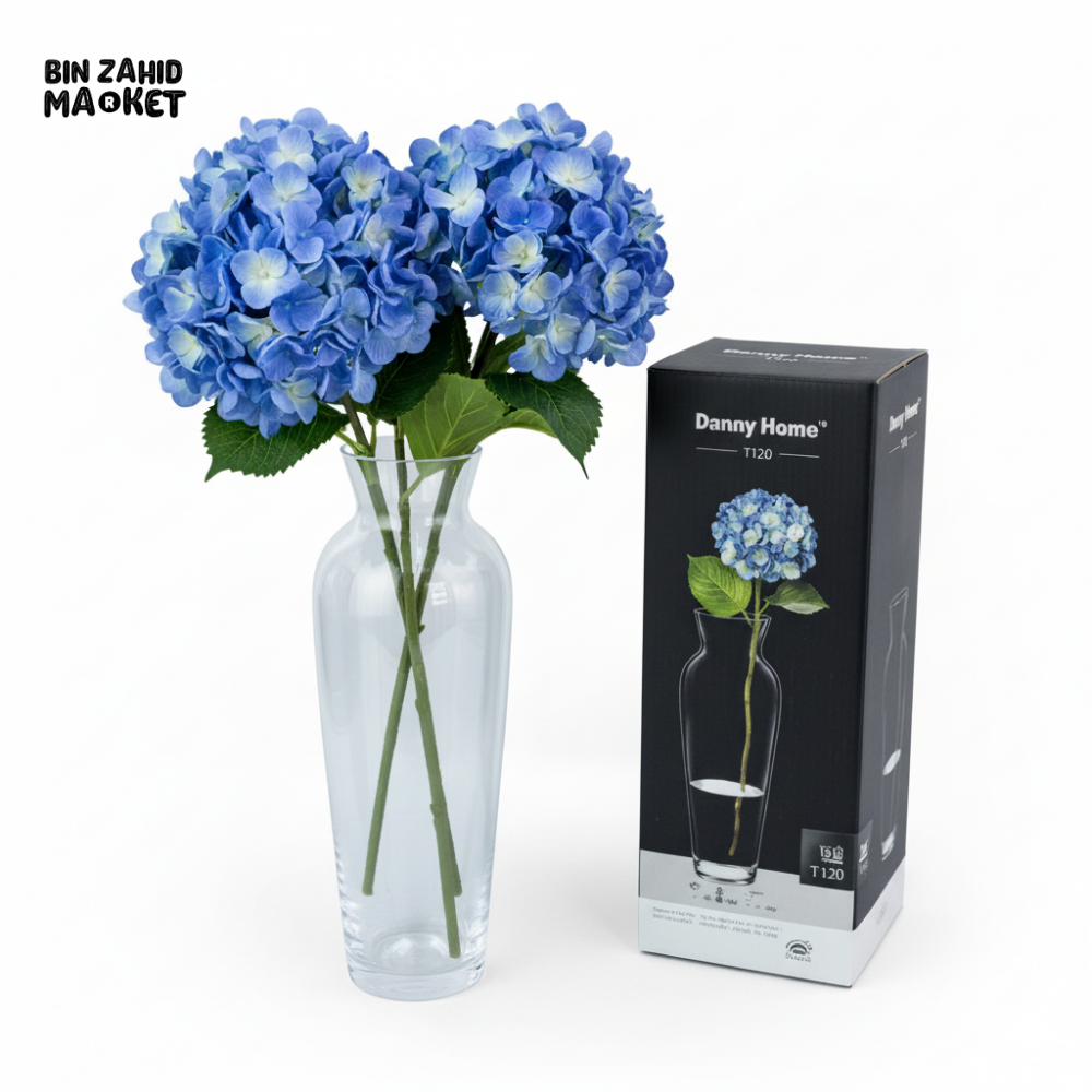 DANNY HOME GLASS VASE 7.9X30X11CM – CB-45 Danny Home Vases