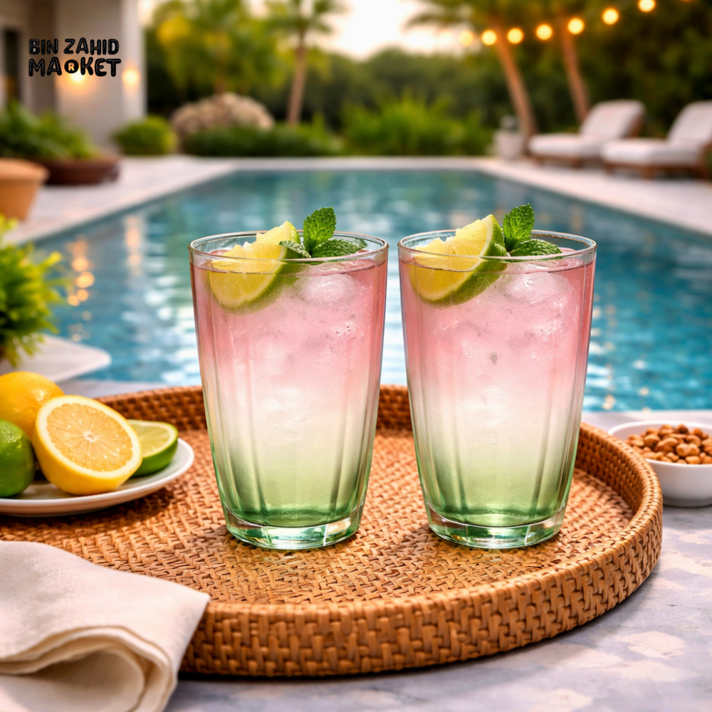 DANNY HOME GRADIENT HIGHBALL GLASS SET 2 PIECE CB-125