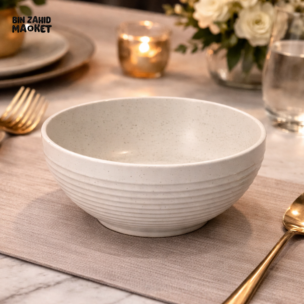 DANNY HOME LUXURY SPECKLED CERAMIC SERVING BOWL 12CM -B40-4