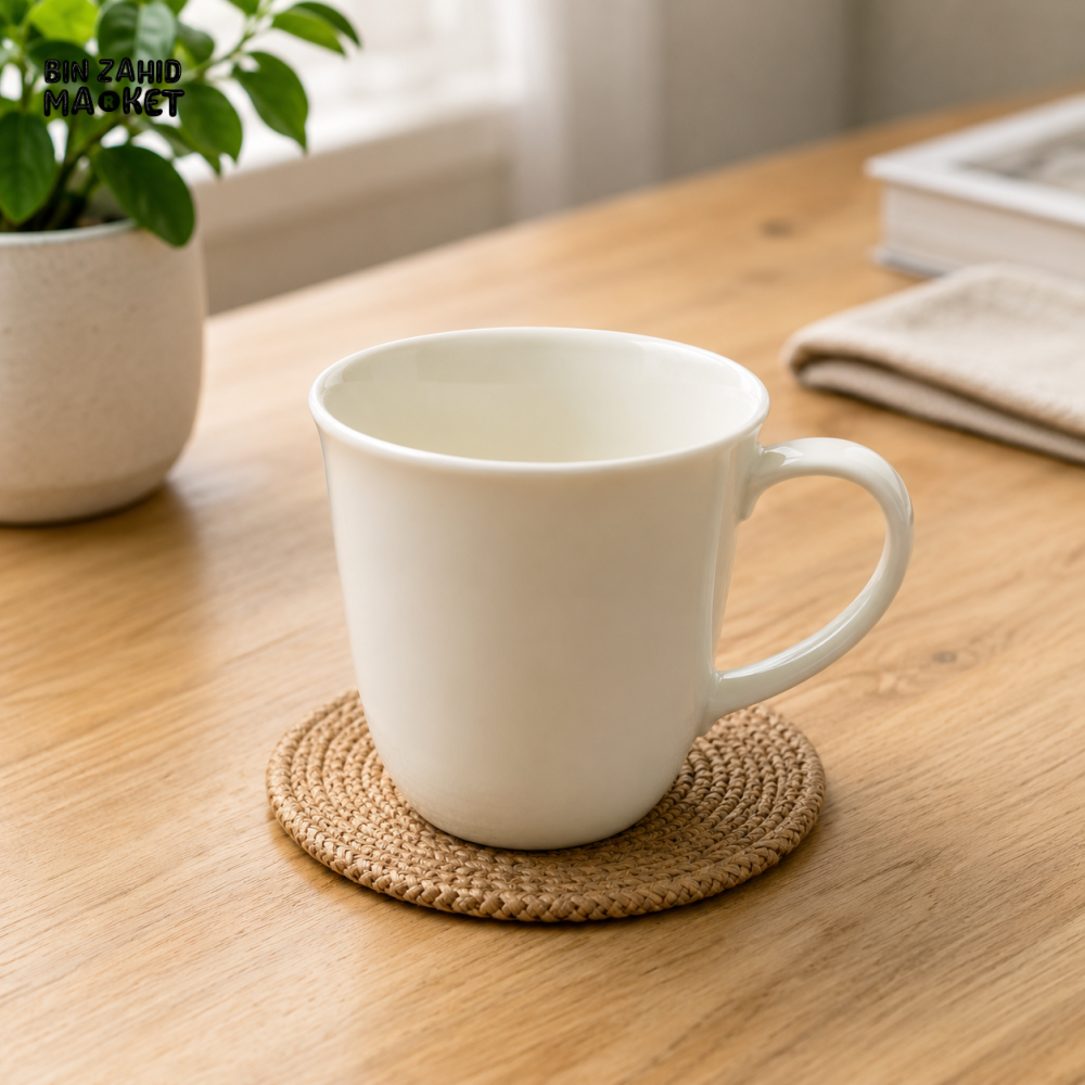 DANNY HOME WHITE PORCELAIN MUG – BW20-54