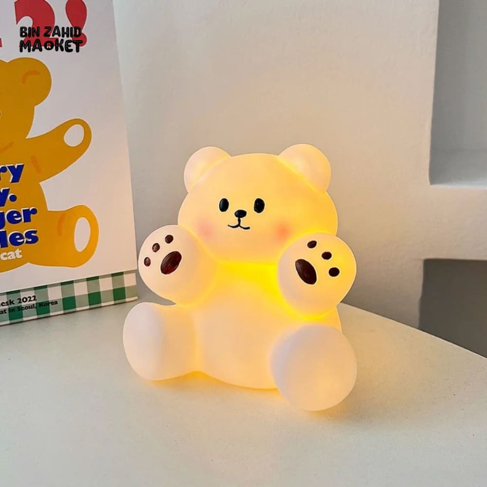 DECORATIVE BEAR TABLE LAMP