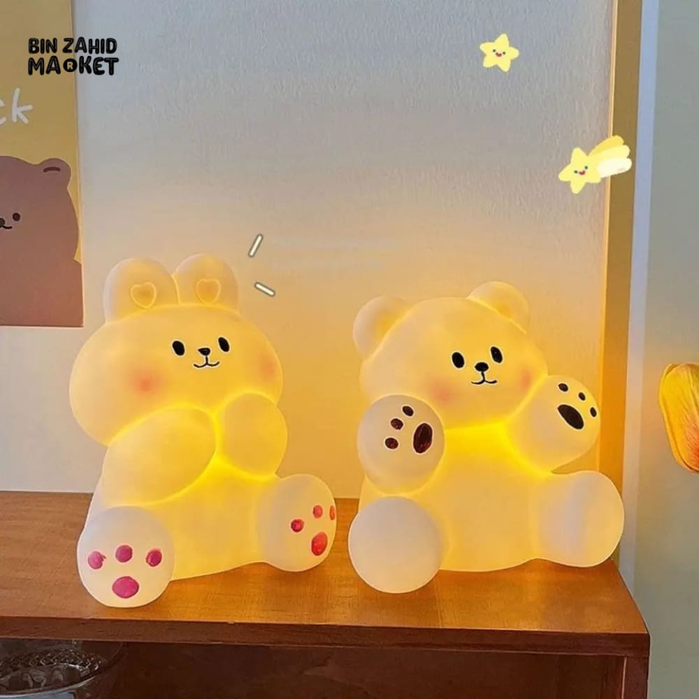 DECORATIVE BEAR TABLE LAMP