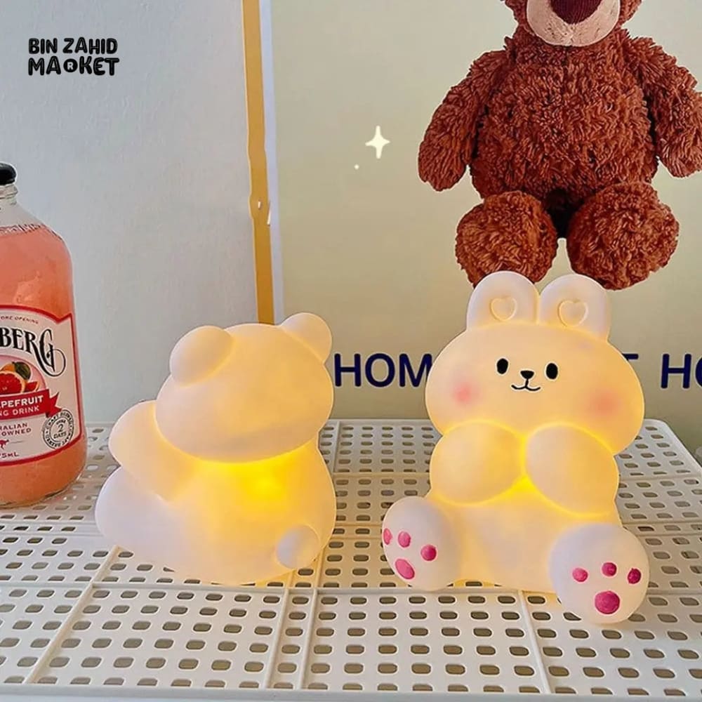 DECORATIVE BEAR TABLE LAMP