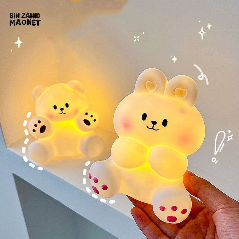 DECORATIVE BEAR TABLE LAMP