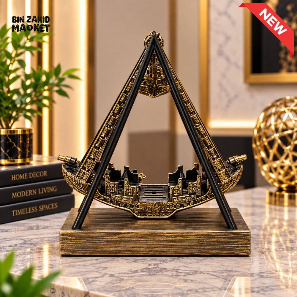 DECORATIVE SHIP SWING SCULPTURE