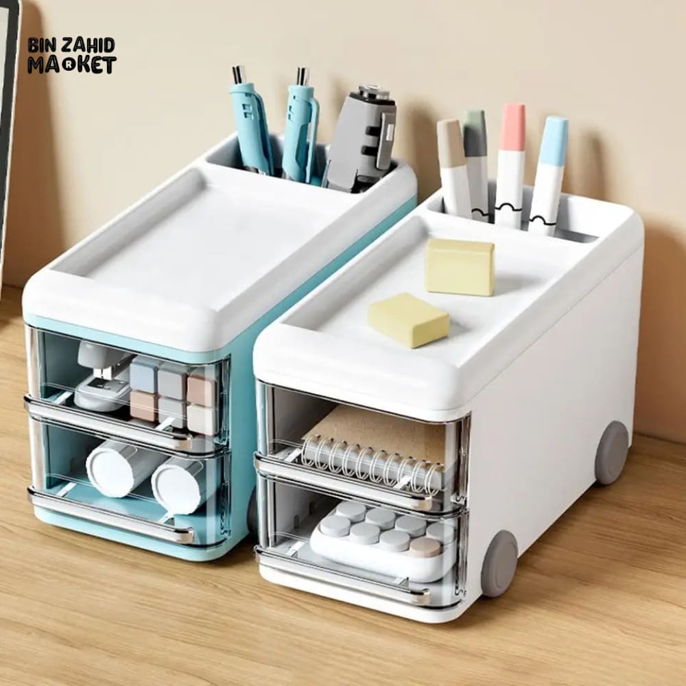 DESKTOP BUS SHAPE ORGANIZER
