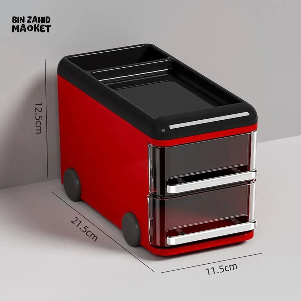 DESKTOP BUS SHAPE ORGANIZER