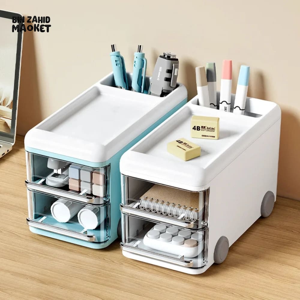 DESKTOP BUS SHAPE ORGANIZER