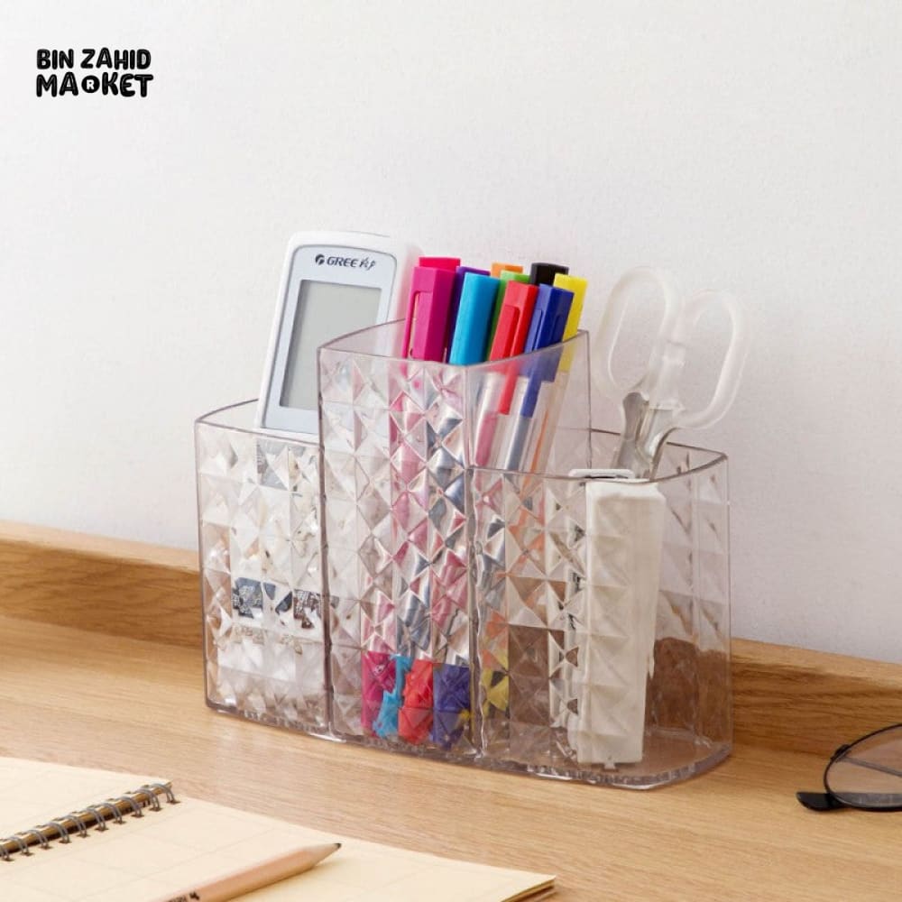 DESKTOP COSMETIC ORGANIZER – BRUSH & EYE SHADOW STORAGE