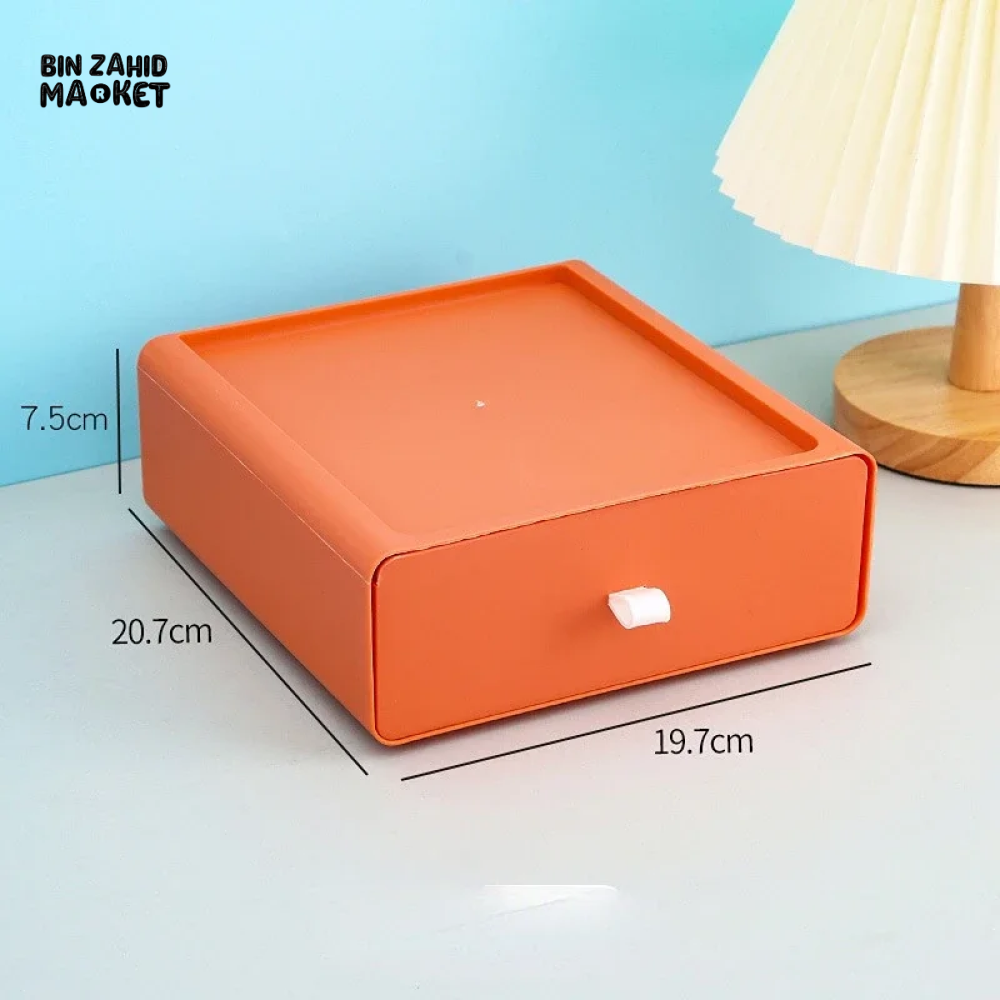 DESKTOP COSMETICS STORAGE BOX DRAWER SHELF STATIONERY ORGANIZER