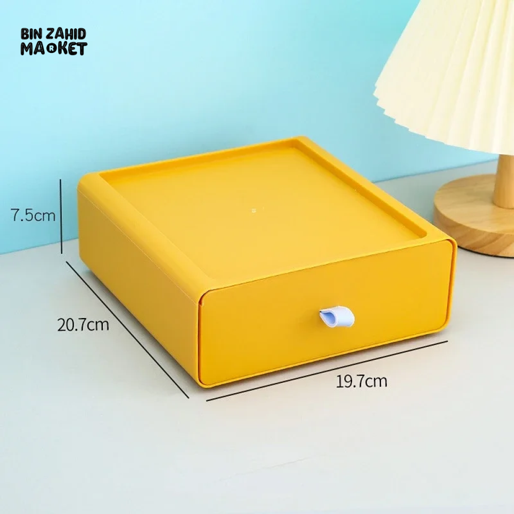DESKTOP COSMETICS STORAGE BOX DRAWER SHELF STATIONERY ORGANIZER